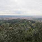 begleitet von einer traumhaften Aussicht auf Firenze