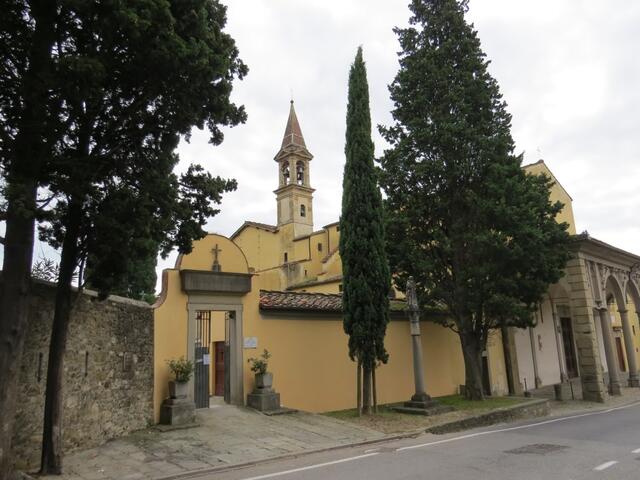 ...erreichen wir das Kloster San Domenico