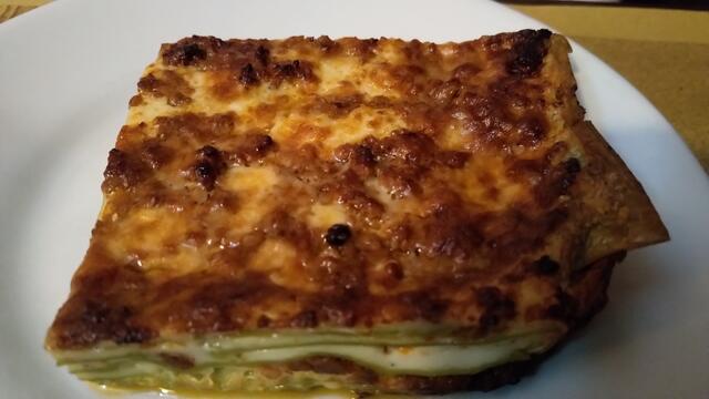 und natürlich Lasagne