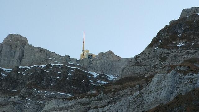 sofort kommt uns die Wanderung in den Sinn, wo wir von der Schwägalp aus, den Säntis bestiegen haben