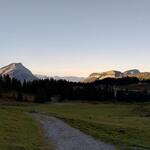 von der Schwägalp aus wird uns der Alpenpanoramaweg zuerst zum Risipass führen