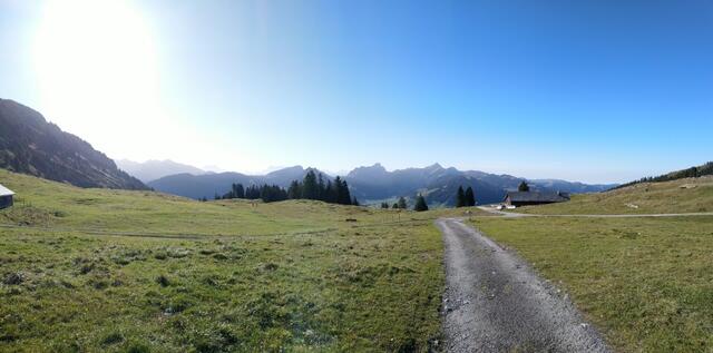 Blick vom Risipass ins Toggenburg