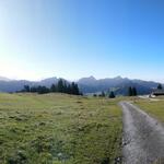 Blick vom Risipass ins Toggenburg