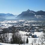 Schneeschuhtour Rotenflue - Gütsch - Rickenbach 16.2.2019