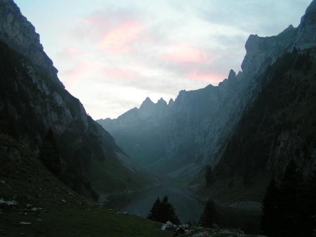 Abendstimmung beim Fälensee