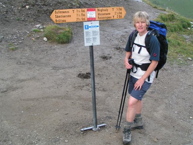 Mäusi auf dem Widderalpsattel 1856 m.ü.M.,