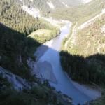 Vorderrheinschlucht bei Versan