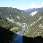 Vorderrheinschlucht bei Versan