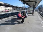 ...erreichen wir den Bahnhof von Horw. Mit dem Zug geht es danach zurück nach Luzern