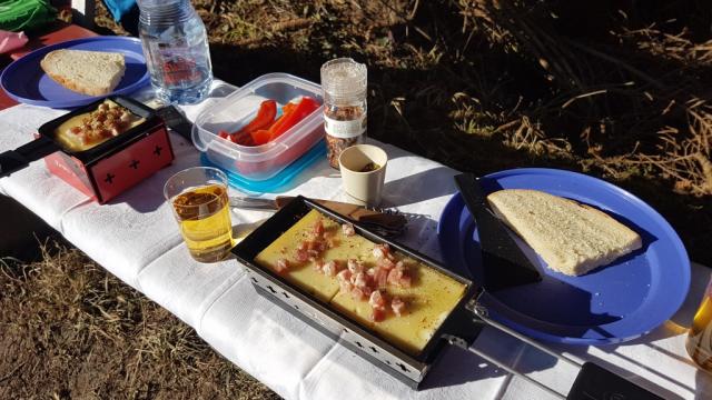 heute gibts ein feines Raclette