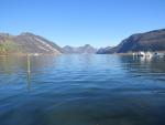 in Alpnachstad geniessen wir die sehr schöne Aussicht auf den See