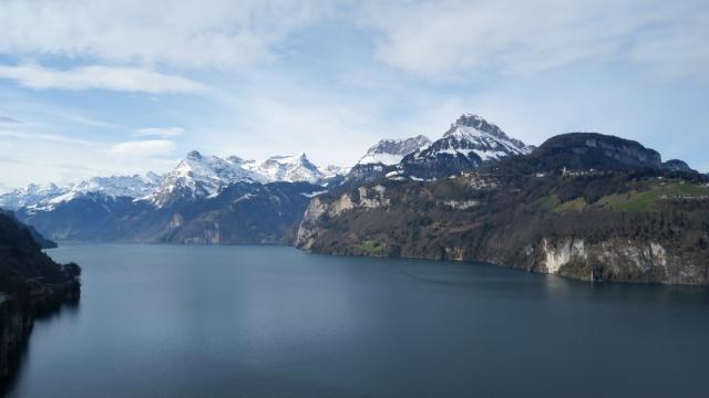 was für eine Aussicht bei Chänzeli 547 m.ü.M.