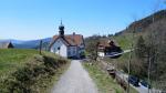 ...erreichen wir die St.Meinradkapelle am Etzelpass