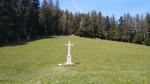 wir erreichen den alten Pilgerweg der von Unterägeri nach Einsiedeln geführt hat