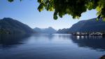 bei Alpnachstad blicken wir auf den Alpnachersee Richtung Stansstad