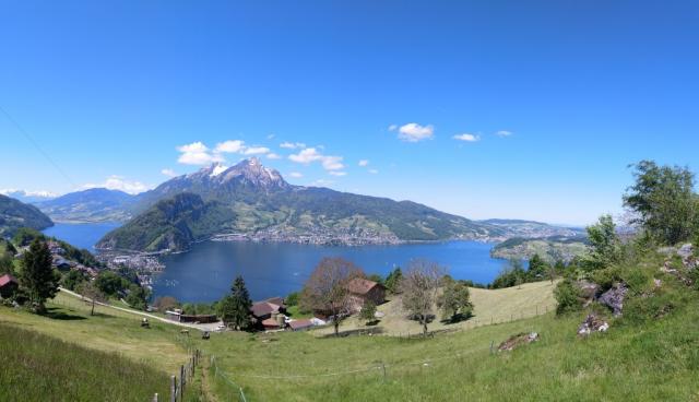 was für eine traumhafte Aussicht