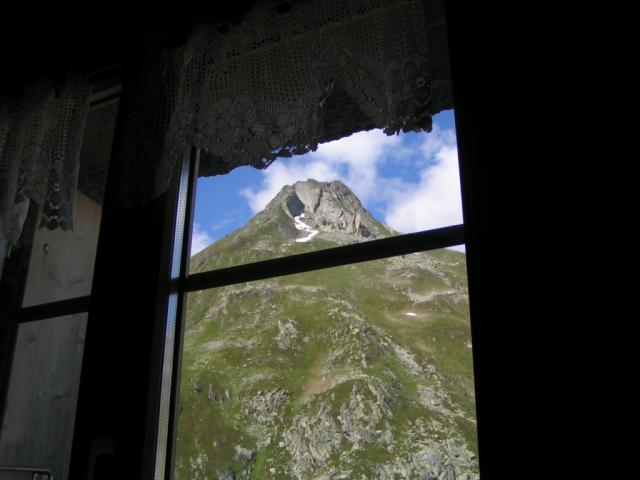 Aussicht von der Terri Hütte aus