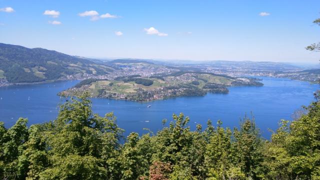 während der Mittagspause geniessen wir diese traumhafte Aussicht