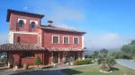 die Tenuta due Laghi in Rivodutri (Rieti). Oben im Turm befindet sich unser Schlafzimmer