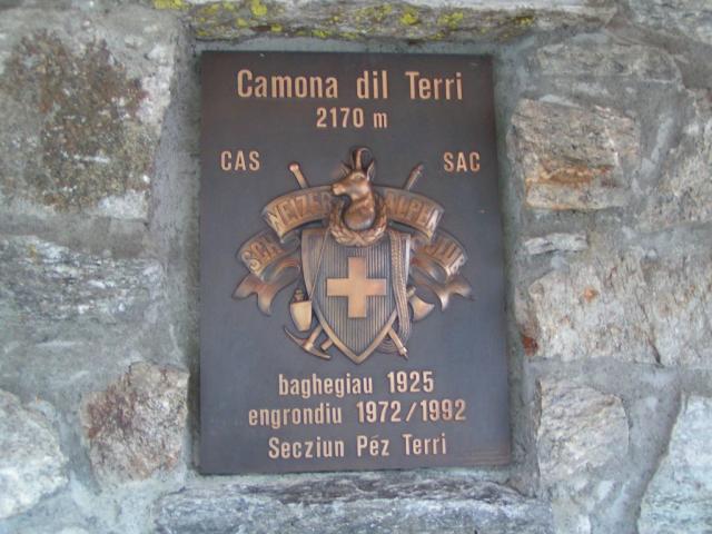 Terri Hütte 2170 m.ü.M.