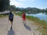 alles am Lago di Piediluco entlang laufen wir Richtung Labro