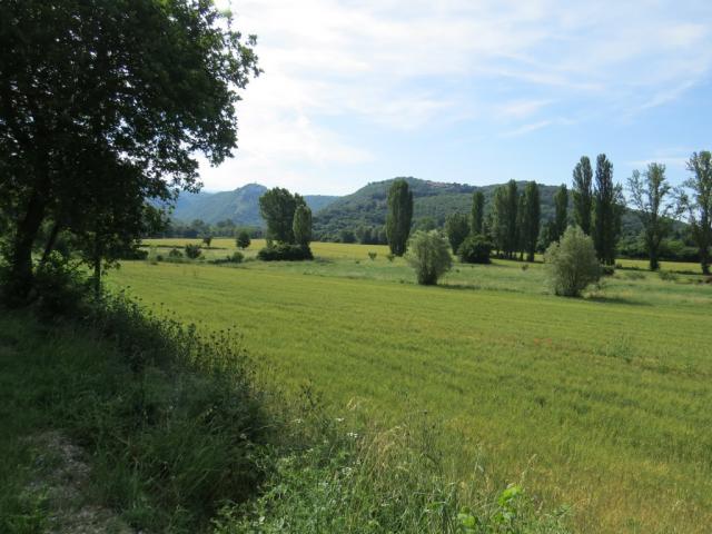 wir haben Umrien verlassen und laufen nun durch das schöne Lazio