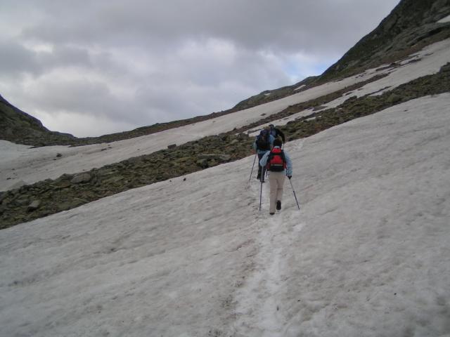 auf dem Weg Richtung Passo della Greina