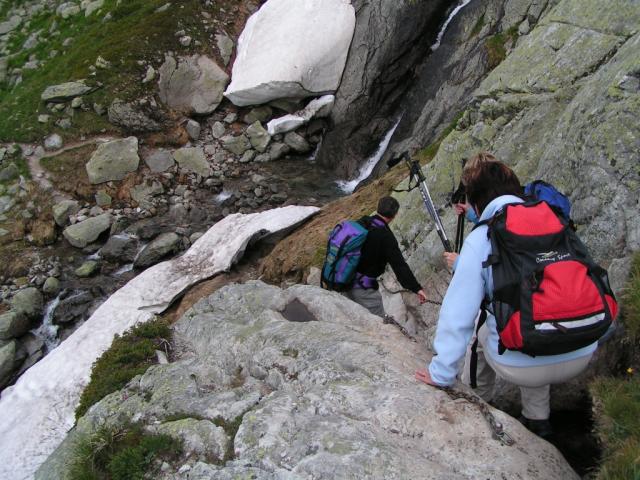 kleine Kletterpartie