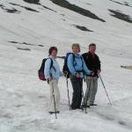 Irma, Mäusi und Vik im Schnee