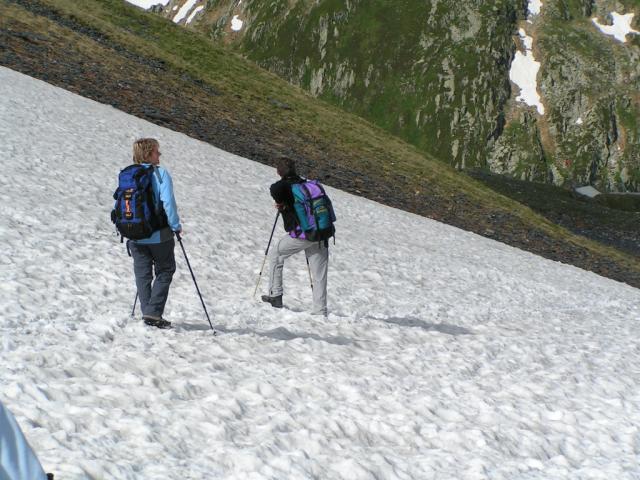 Vik würde so gerne mit den Ski runterfahren