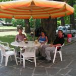 die wohlverdiente Pause in Olivone