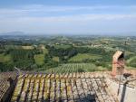 und das mit einer traumhaften Aussicht in die Region Lazio