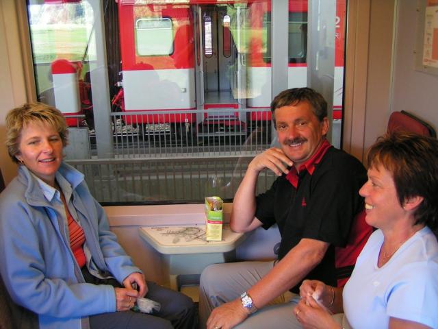Zugfahrt nach Ilanz