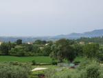 ganz weit hinten am Horizont erkennen wir Calvi dell' Umbria