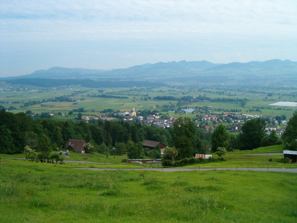 Blick Richtung Reichenburg