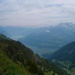 Linthebene mit Walensee im Hintergrund