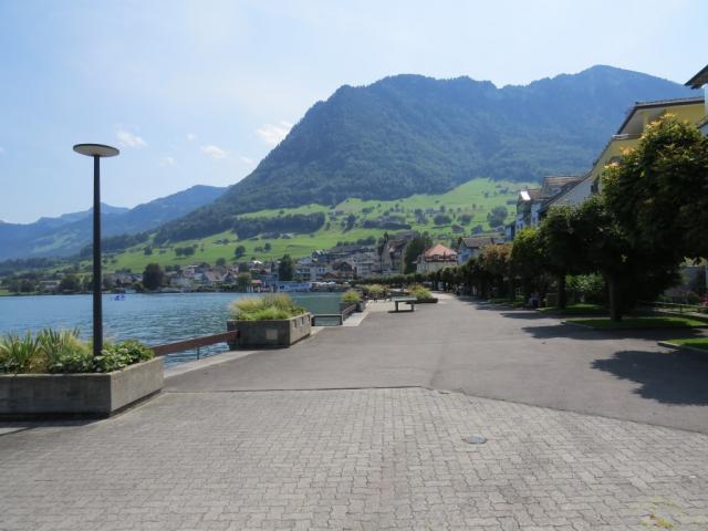 bei der Seepromenade von Buochs