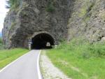 die Via Romea führt uns auf dem ehemaligem Bahntrasse, zwischendurch auch durch Tunnels