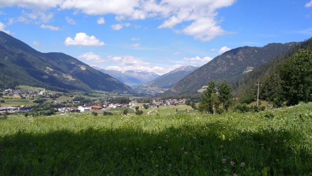 wir blicken zurück Richtung Brenner