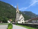 wir erreichen die Kirche hl.Martin in Mittewald-Mezzaselva