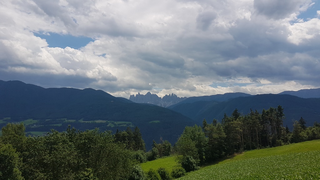 leider ist das Wetter heute zeitweise bewölkt...