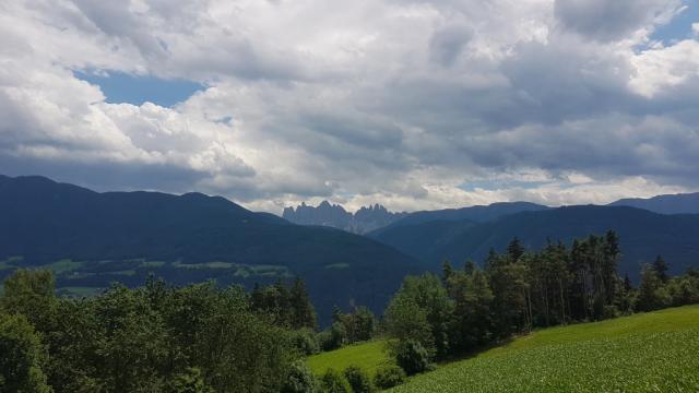 leider ist das Wetter heute zeitweise bewölkt...