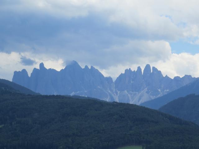 ...das trübt ein bisschen die Aussicht auf die Puez-Geisler Gruppe