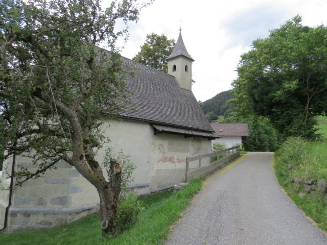 kurz danach wieder eine kleine Kapelle