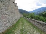 über die „Säbener Promenade“ verlassen wir das Kloster das auch als die „Akropolis Tirols“ bezeichnet wird
