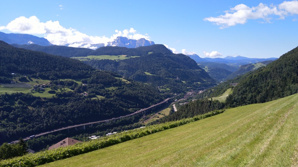 was für eine schöne AUssicht!