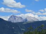 Blick zum Langkofel, Fünffinger und Plattkofel