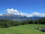 das Schlernmassiv, der Rosengarten und die Latemar Gruppe, traumhaft schön