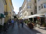 wir flanieren durch die historische Altstadt von Bolzano