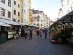 wir flanieren durch die historische Altstadt von Bolzano